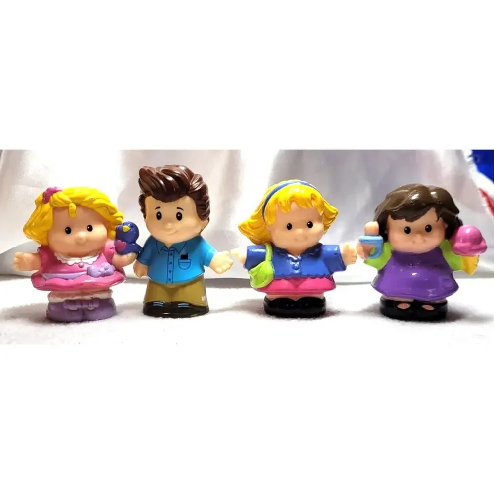 Fisher Price Little People Figures Lot Sweet Sounds Sarah Lynn Dad Pregnant Mom